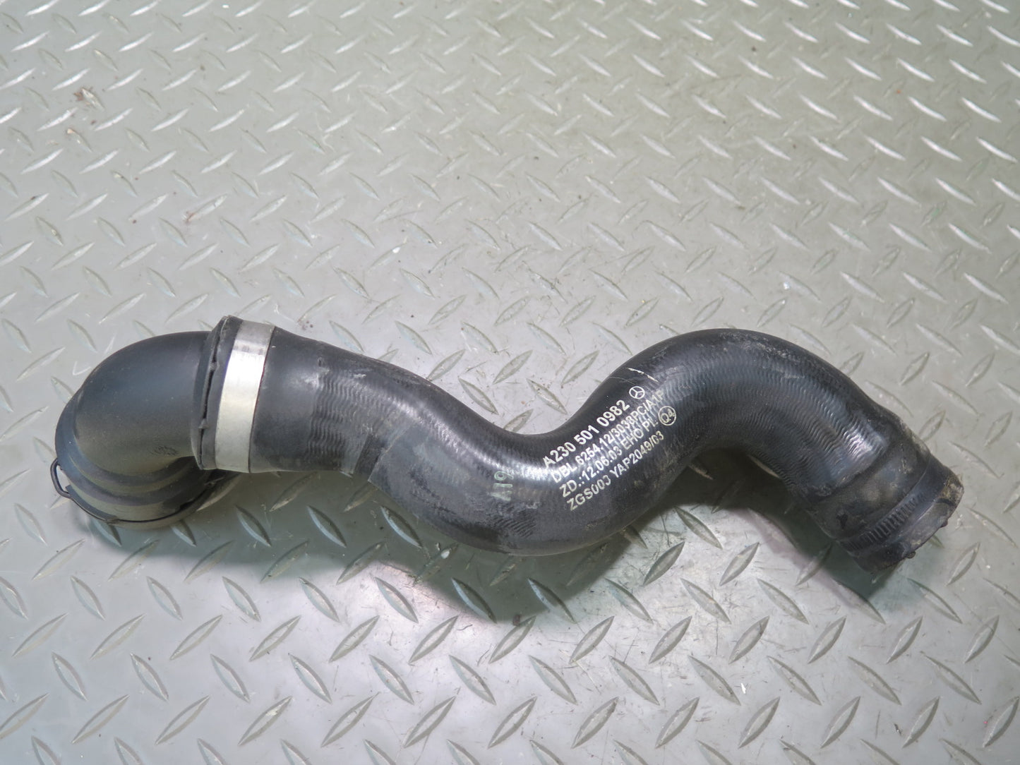 03-06 Mercedes R230 SL600 M275 Engine Radiator Cooling Hose Pipe Line Set