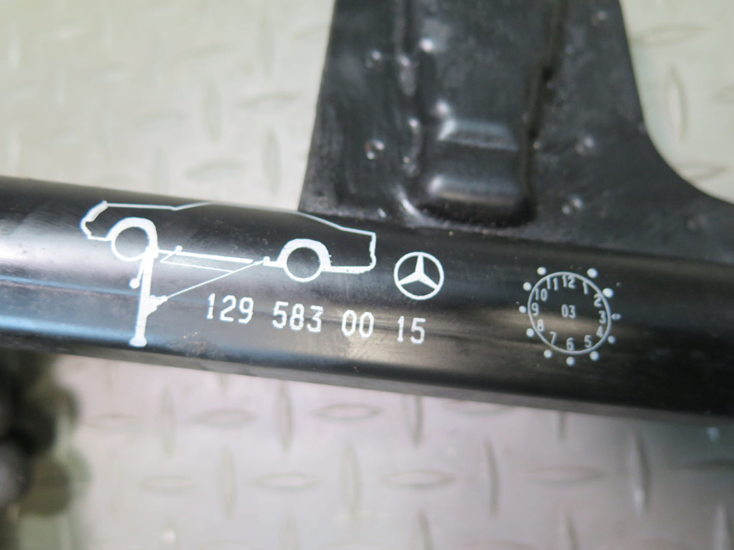 03-12 Mercedes R230 Sl-class Emergency Spare Tire Lift Jack Tool OEM