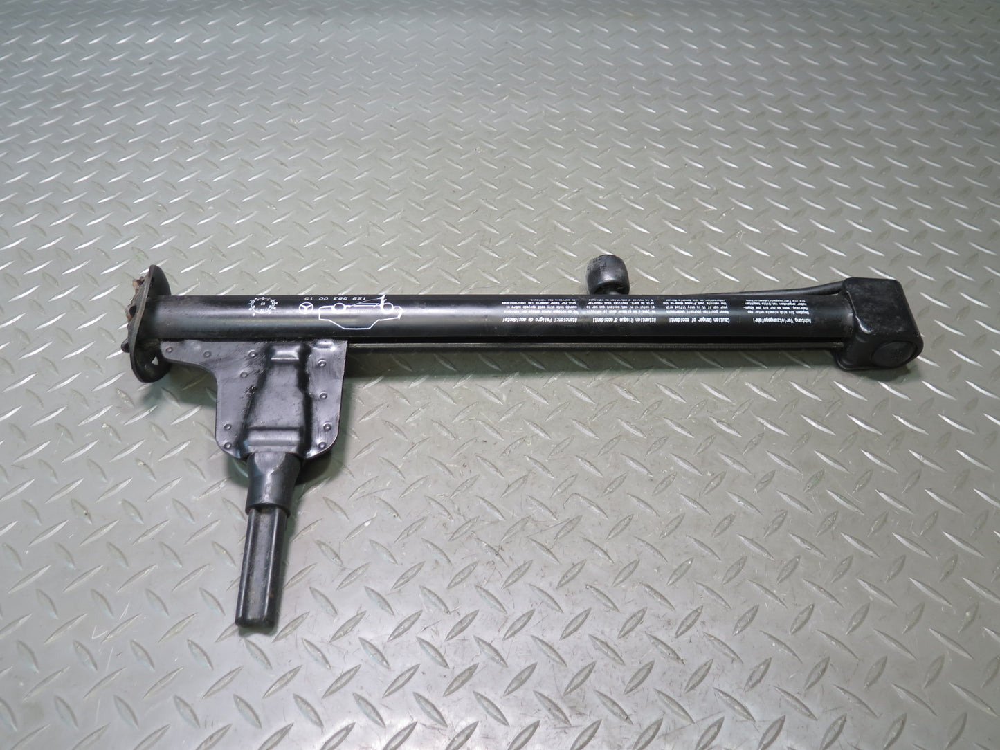 03-12 Mercedes R230 Sl-class Emergency Spare Tire Lift Jack Tool OEM