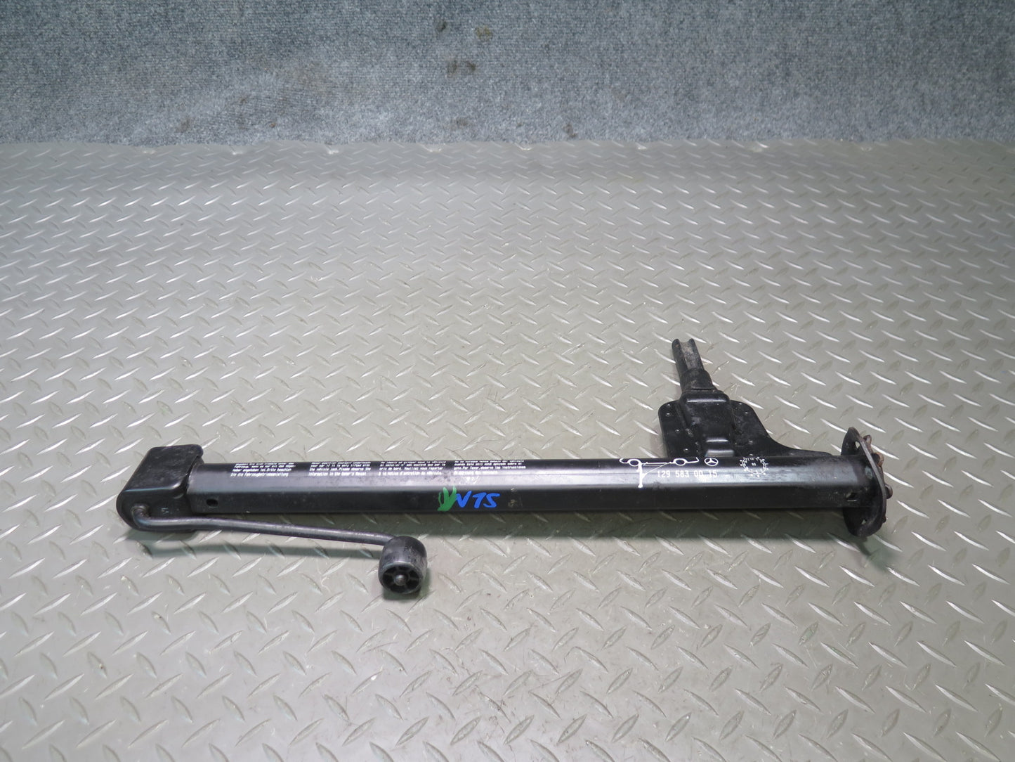03-12 Mercedes R230 Sl-class Emergency Spare Tire Lift Jack Tool OEM