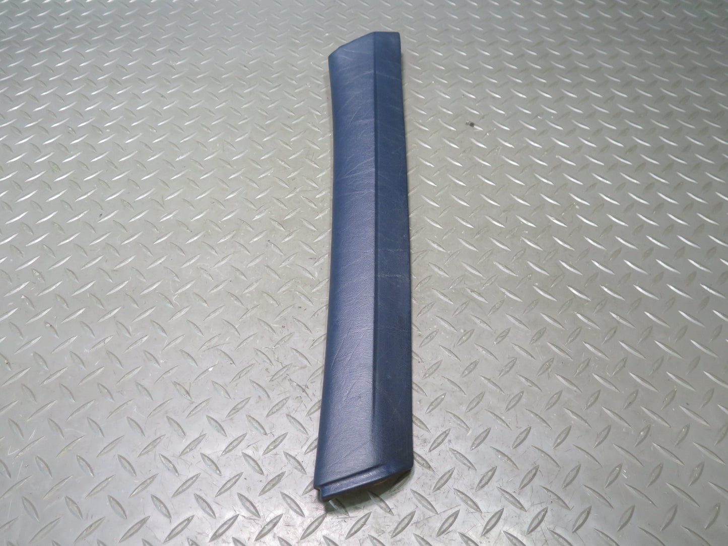 82-85 Mercedes W123 240D Left & Right Interior A Pillar Trim Cover Blue Set OEM