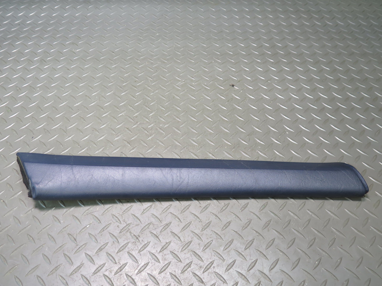 82-85 Mercedes W123 240D Left & Right Interior A Pillar Trim Cover Blue Set OEM