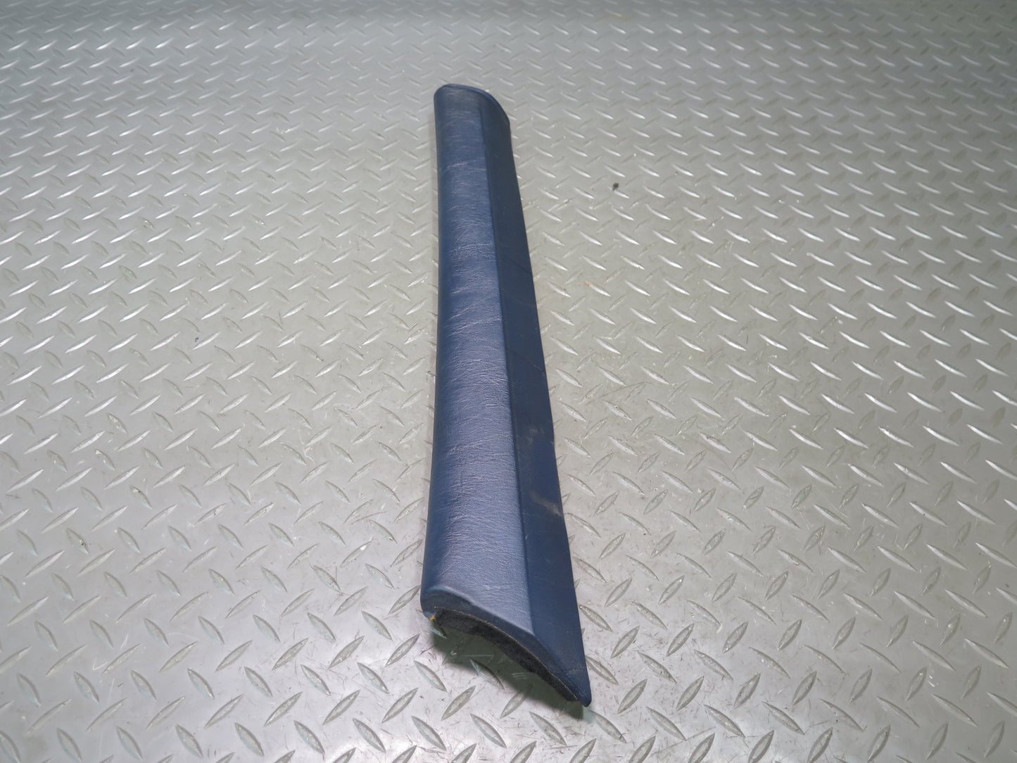 82-85 Mercedes W123 240D Left & Right Interior A Pillar Trim Cover Blue Set OEM