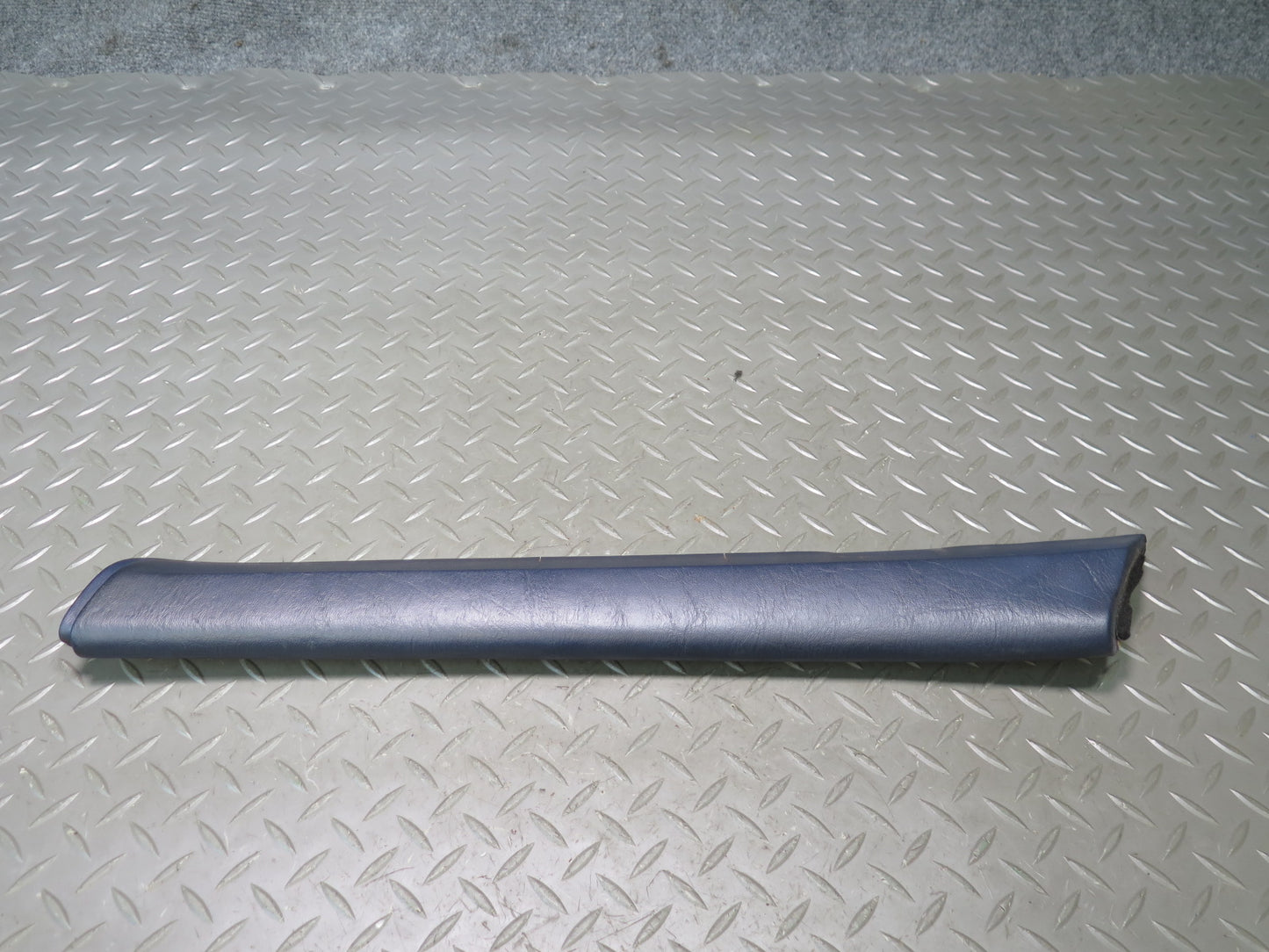 82-85 Mercedes W123 240D Left & Right Interior A Pillar Trim Cover Blue Set OEM