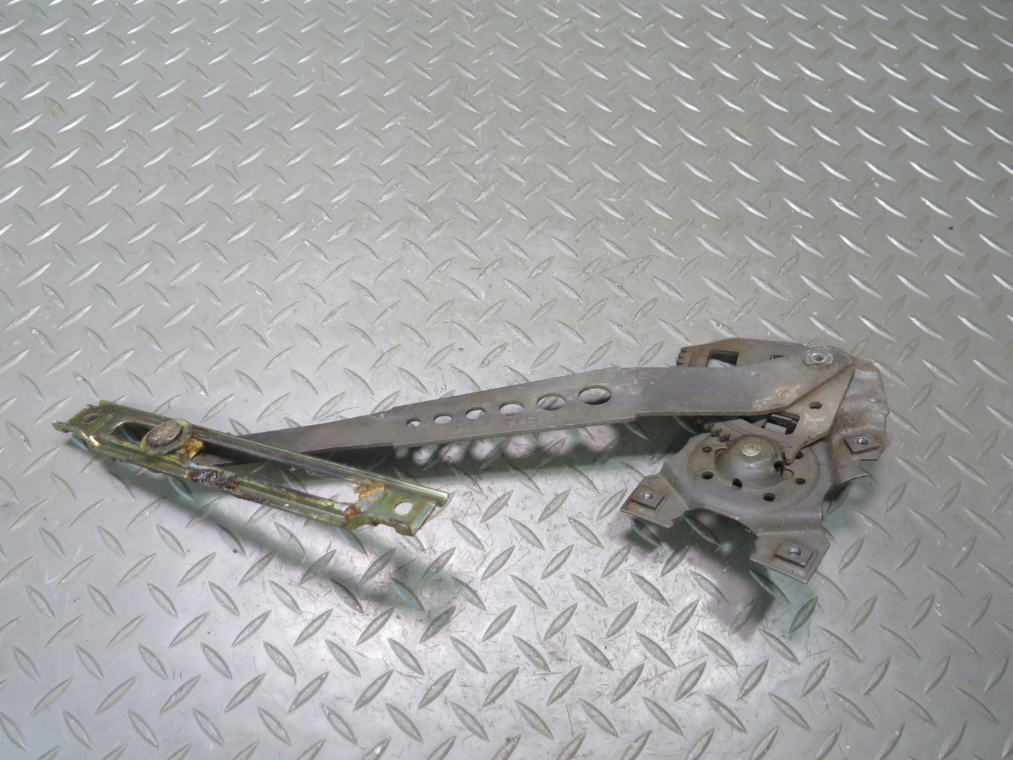 74-83 Mercedes W123 240D Sedan Rear Left Door Manual Window Regulator OEM