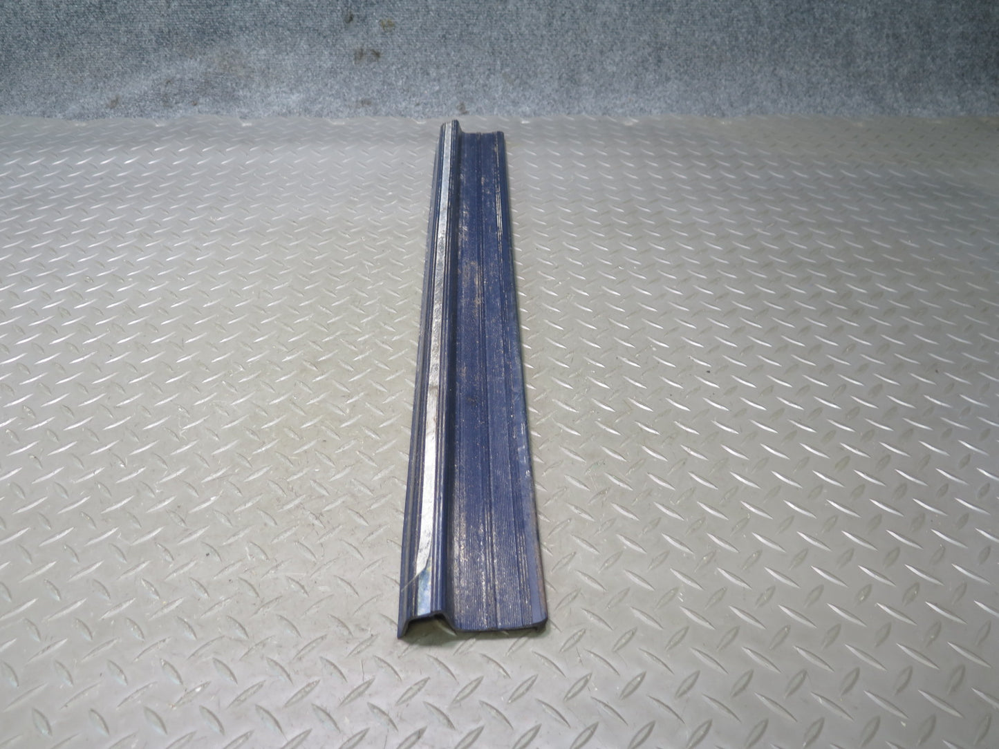 82-85 Mercedes W123 Set of 4 Front & Rear Door Scuff Sill Plate Trim Panel OEM