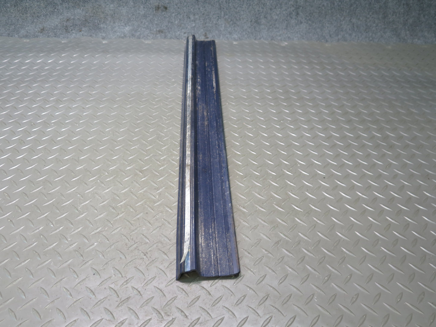 82-85 Mercedes W123 Set of 4 Front & Rear Door Scuff Sill Plate Trim Panel OEM