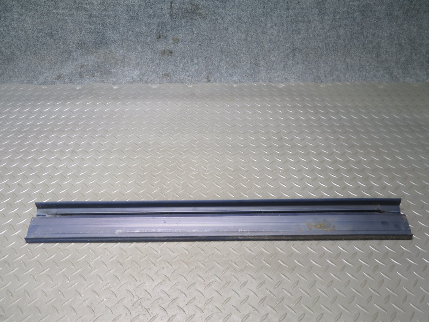 82-85 Mercedes W123 Set of 4 Front & Rear Door Scuff Sill Plate Trim Panel OEM