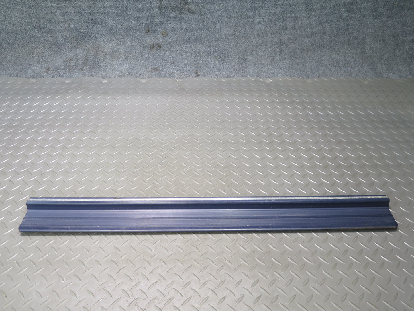 82-85 Mercedes W123 Set of 4 Front & Rear Door Scuff Sill Plate Trim Panel OEM