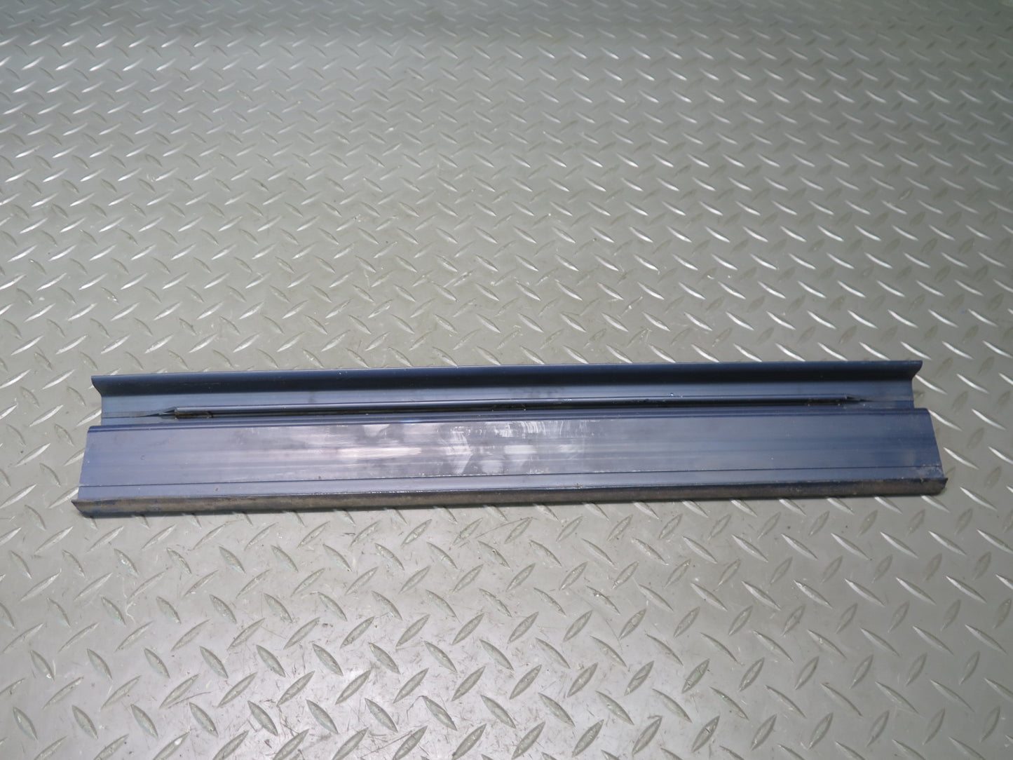 82-85 Mercedes W123 Set of 4 Front & Rear Door Scuff Sill Plate Trim Panel OEM