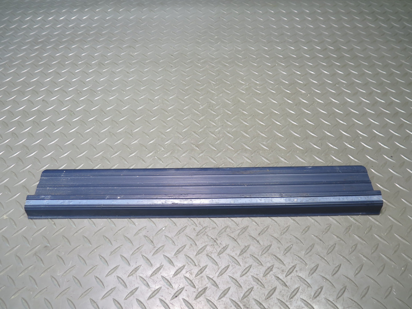 82-85 Mercedes W123 Set of 4 Front & Rear Door Scuff Sill Plate Trim Panel OEM