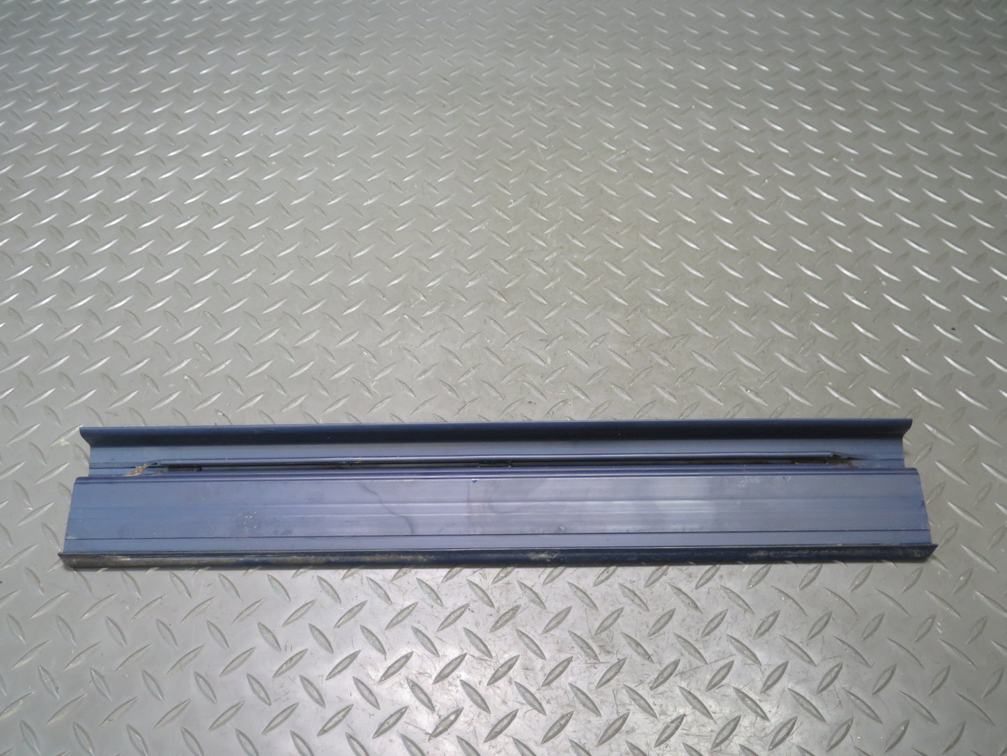 82-85 Mercedes W123 Set of 4 Front & Rear Door Scuff Sill Plate Trim Panel OEM