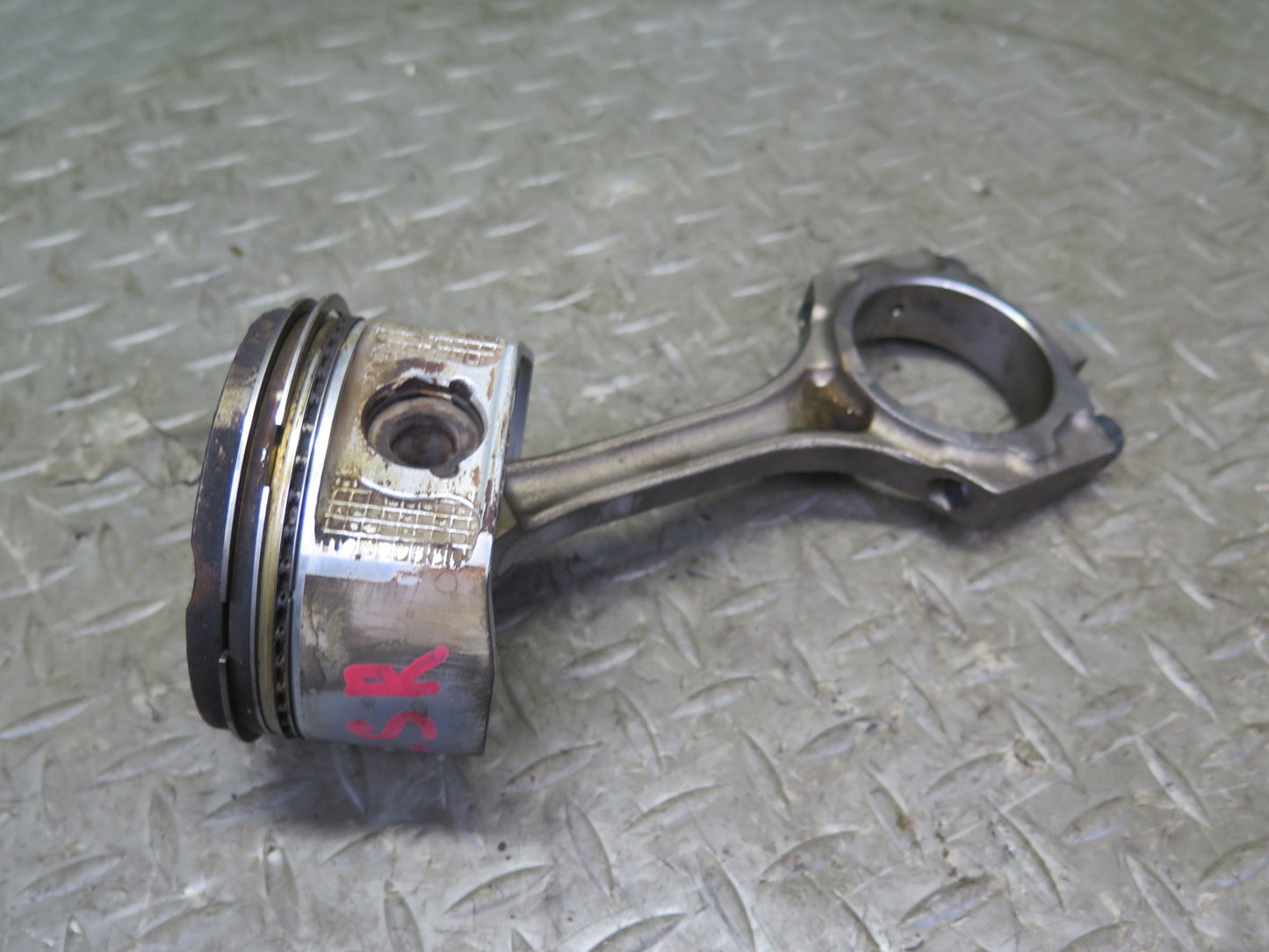 98-00 Lexus GS400 LS400 SC400 1UZFE Set of 8 Engine Piston Connecting Rod OEM