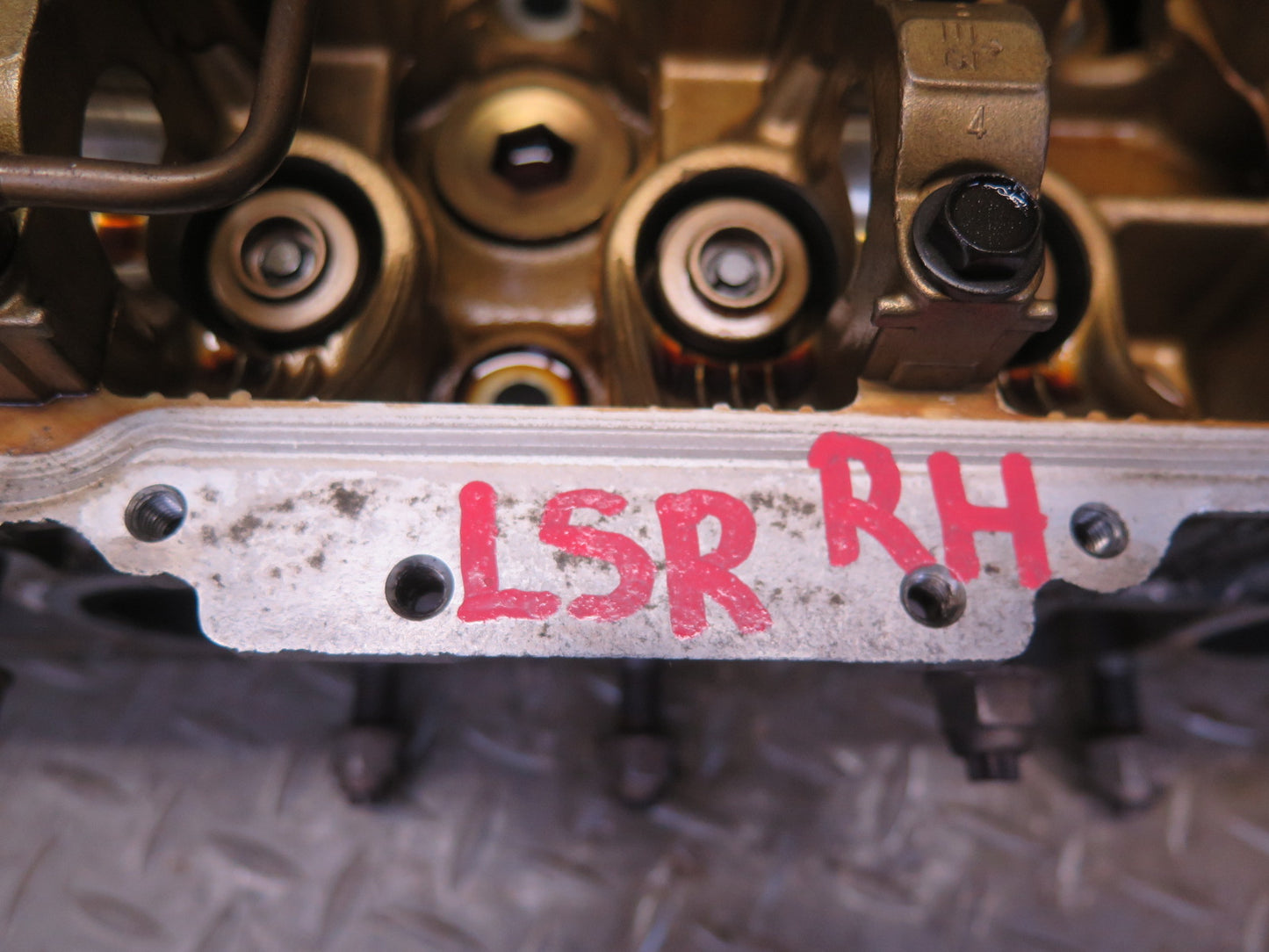 98-00 Lexus LS400 SC400 1UZFE 4.0L Right Engine Cylinder Head 102K Miles OEM