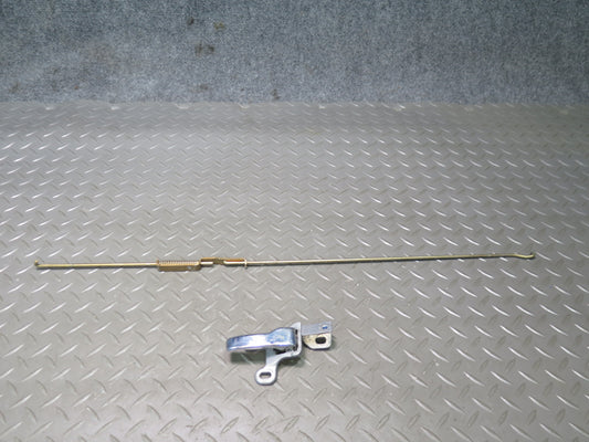 74-85 Mercedes W123 Rear Right Door Interior Handle w Rod 1237600161 OEM