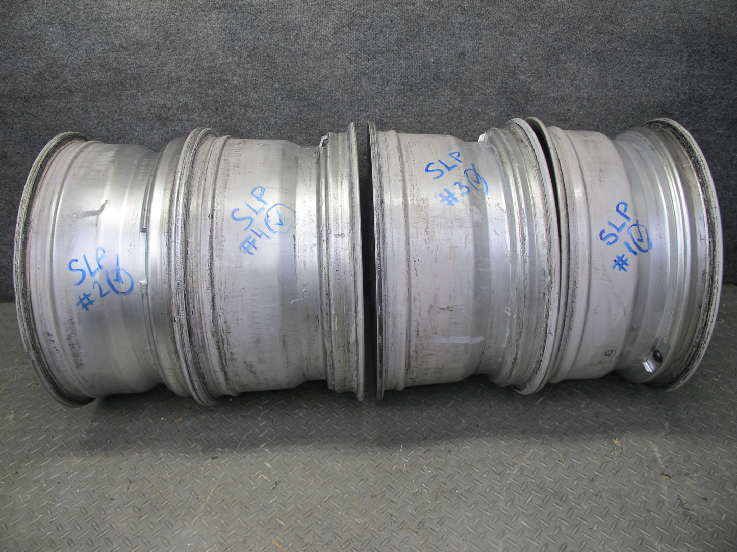 03-06 Mercedes R230 AMG Set of 4 18" R18 Alloy Wheel Rim 18x8.5/9.5J ET30/33 OEM