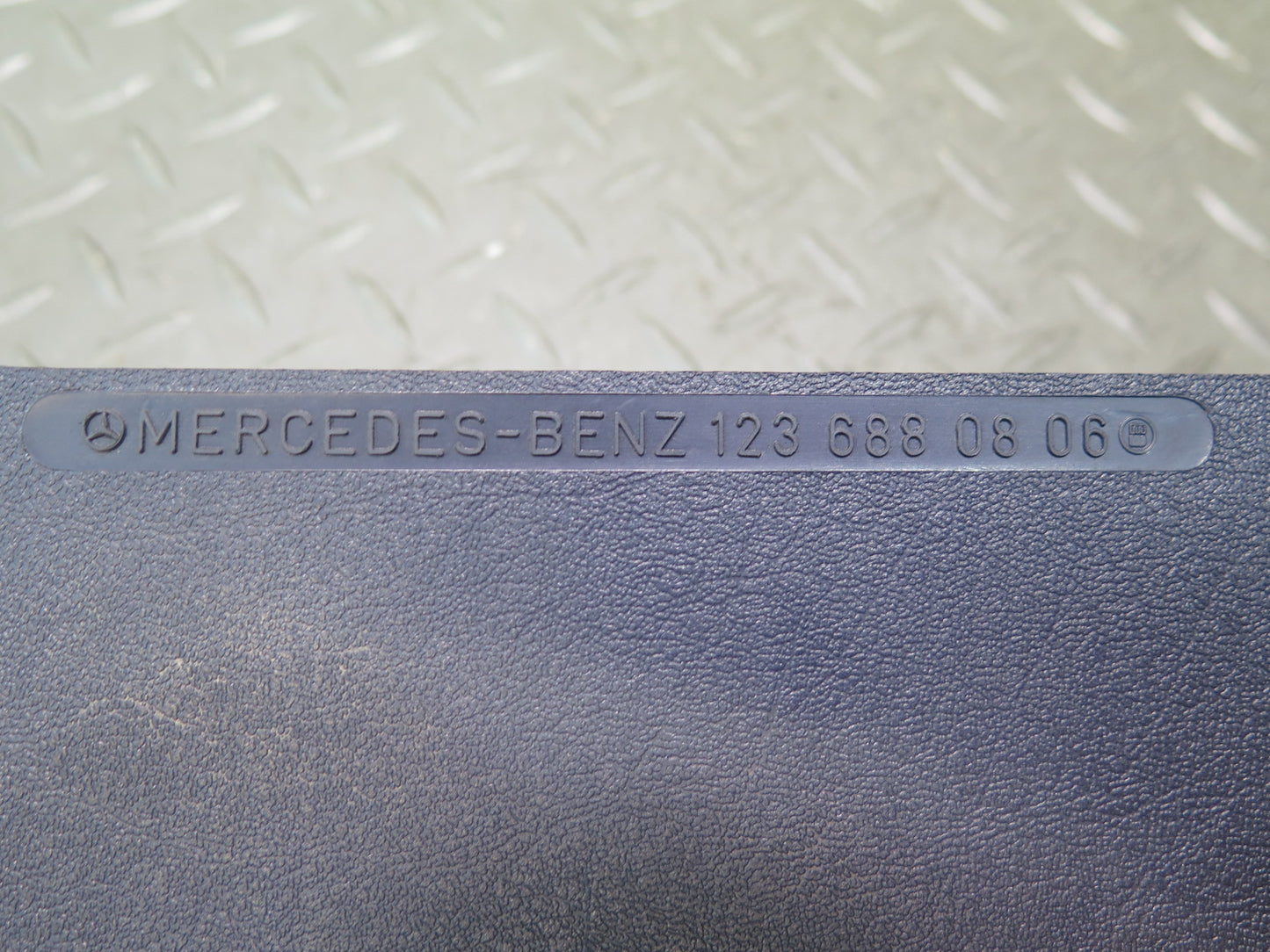 81-85 Mercedes W123 Set of 2 Front Left Lower Kick Foot Trim Cover Panel OEM
