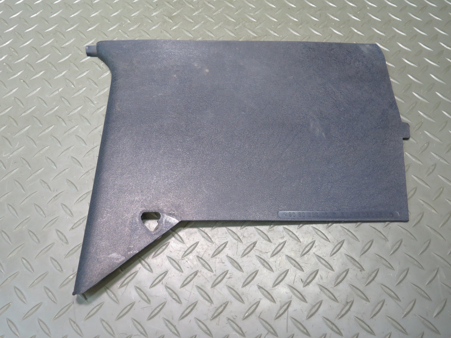 81-85 Mercedes W123 Set of 2 Front Left Lower Kick Foot Trim Cover Panel OEM