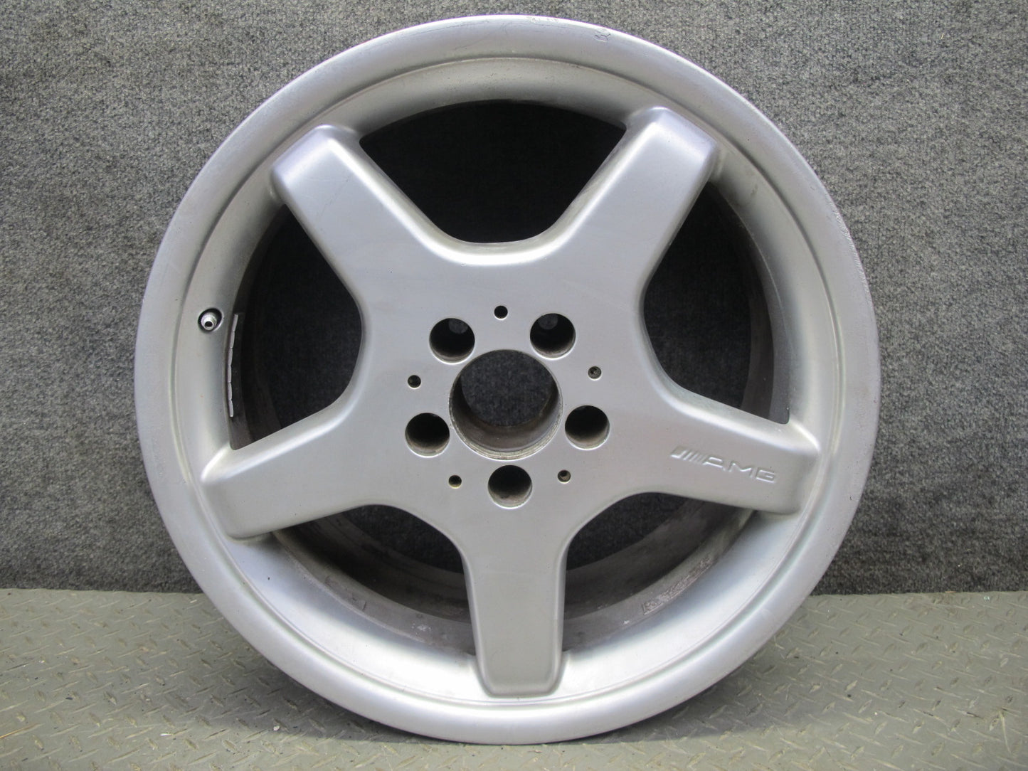 03-06 Mercedes R230 AMG Set of 4 18" R18 Alloy Wheel Rim 18x8.5/9.5J ET30/33 OEM