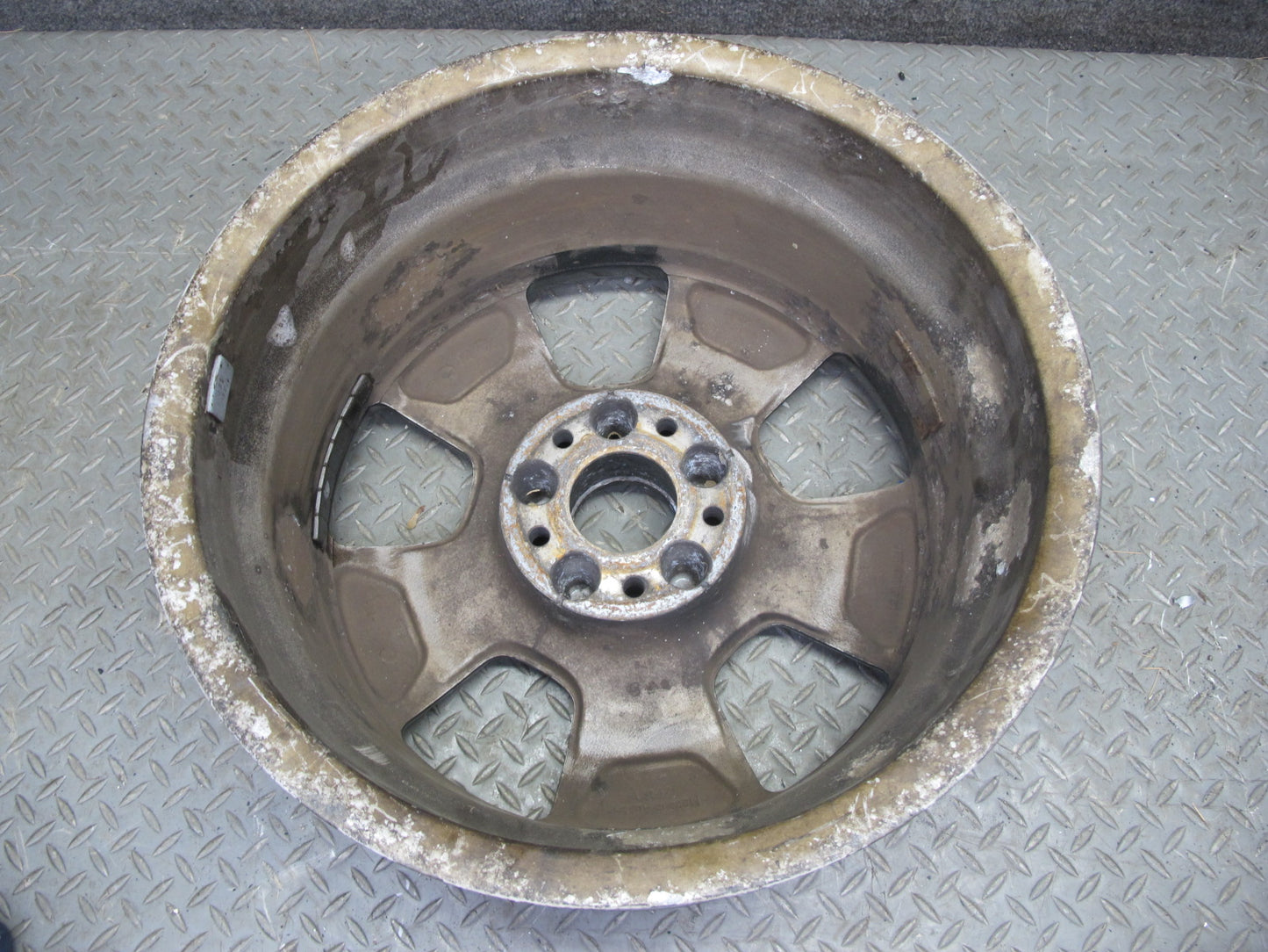 94-02 Mercedes R129 Sl-class  Alloy R17" Wheel Rim 17x8.25 ET34 1294011202 OEM