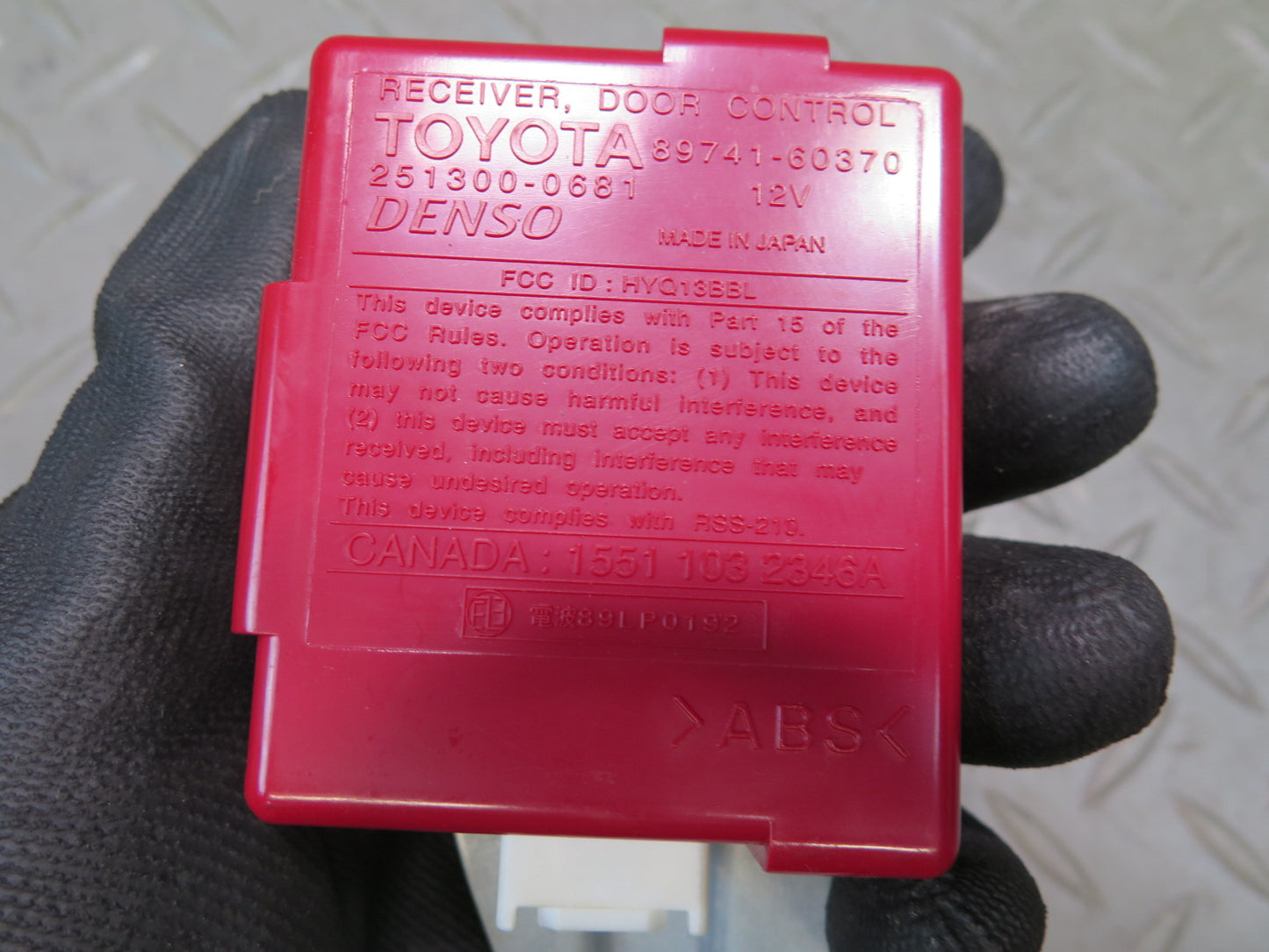 2003-2007 Lexus UZJ100L LX470 Door Control Receiver Computer Control Module