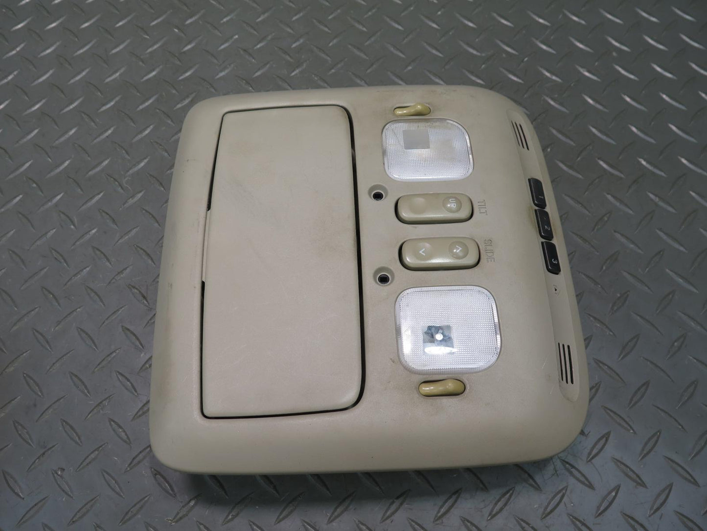 2003-2007 Lexus UZJ100L LX470 Overhead Console Interior Light Lamp Set of 3
