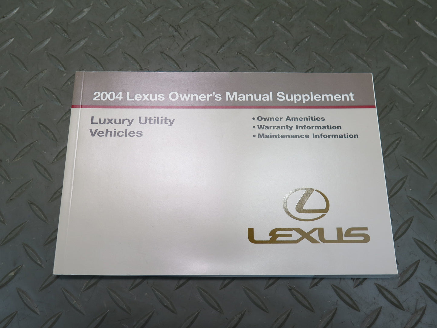 2003 Lexus UZJ100L LX470 Owners Operator User Guide Manual Book Case Set