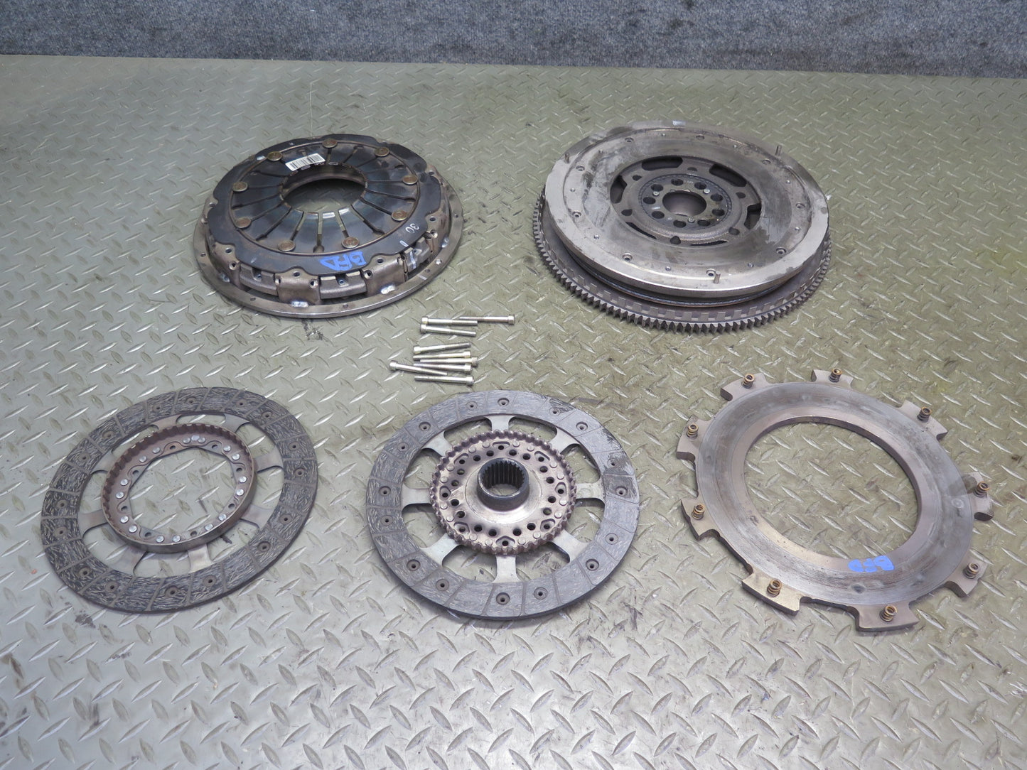 2006-2010 BMW E60 M5 SMG Transmission Clutch Disc Pressure Plate Set 55k Miles