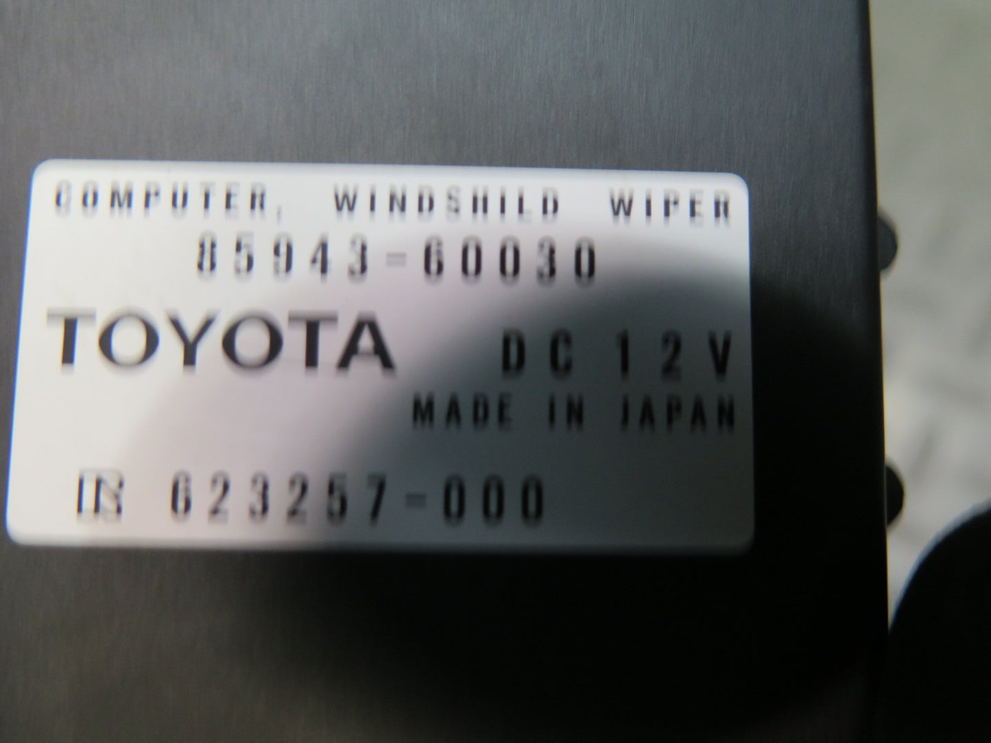 2003-2007 Lexus UZJ100L LX470 Windshield Wiper Control Module 85943-60030