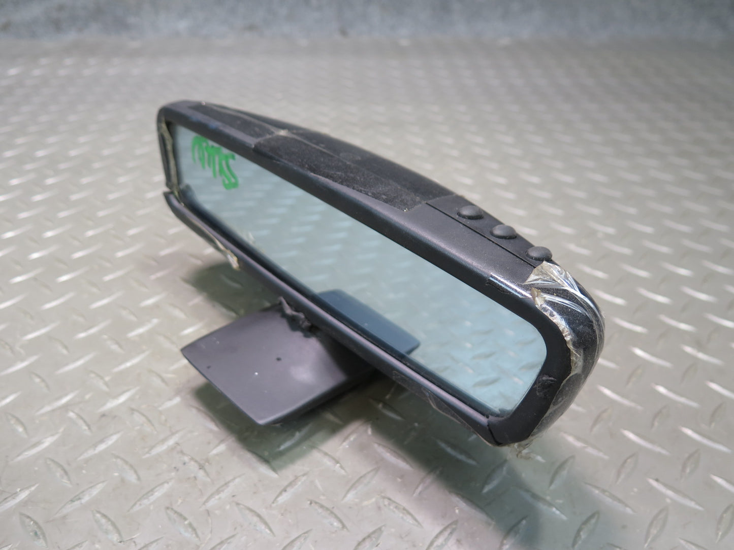 96-02 Mercedes R129 SL Auto Dimming Interior Rear View Mirror w Homelink Damaged