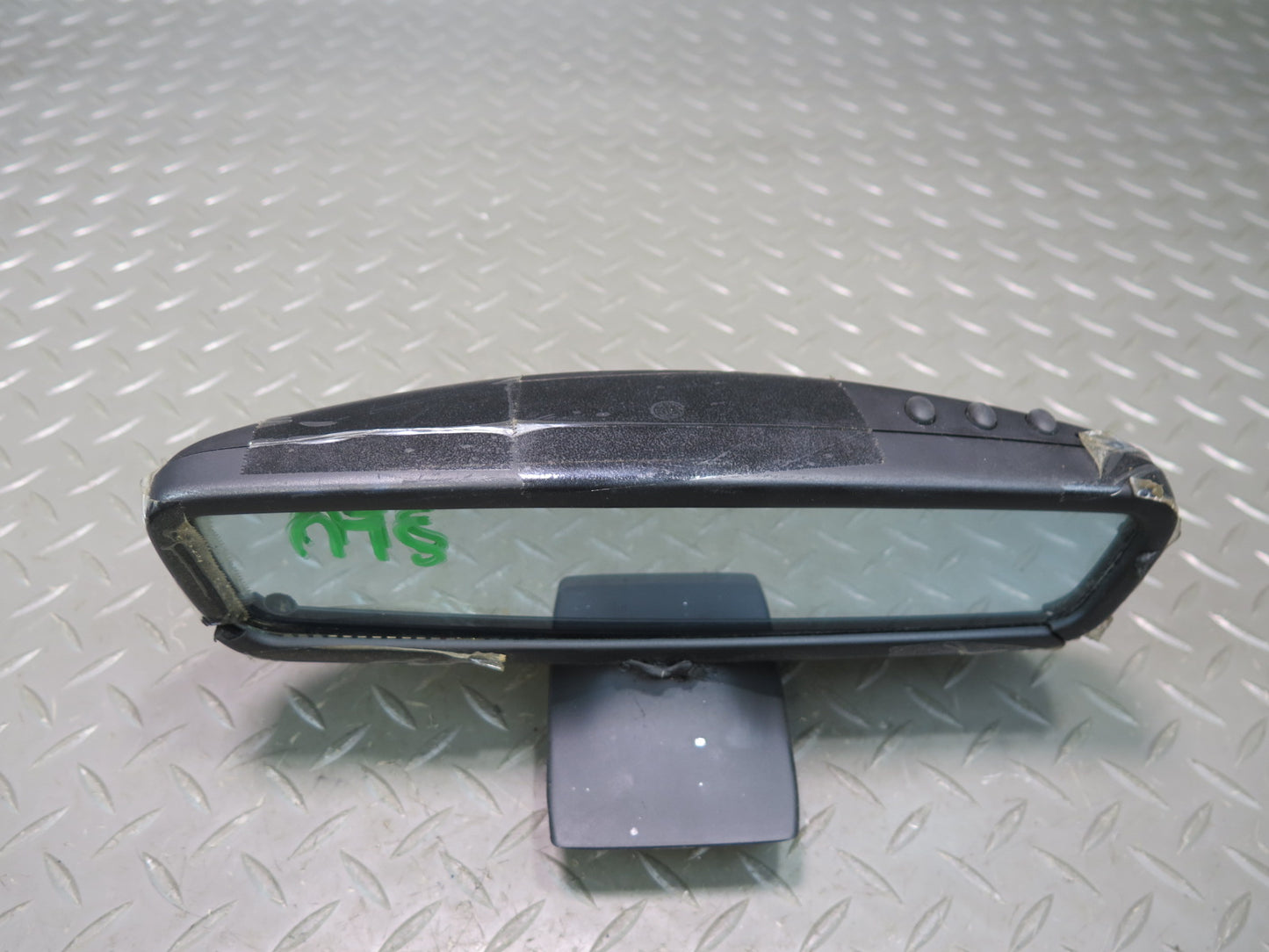 96-02 Mercedes R129 SL Auto Dimming Interior Rear View Mirror w Homelink Damaged