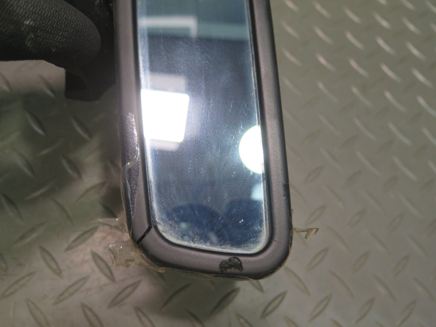 96-02 Mercedes R129 SL Auto Dimming Interior Rear View Mirror w Homelink Damaged