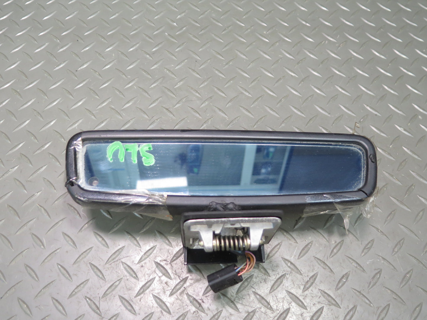 96-02 Mercedes R129 SL Auto Dimming Interior Rear View Mirror w Homelink Damaged