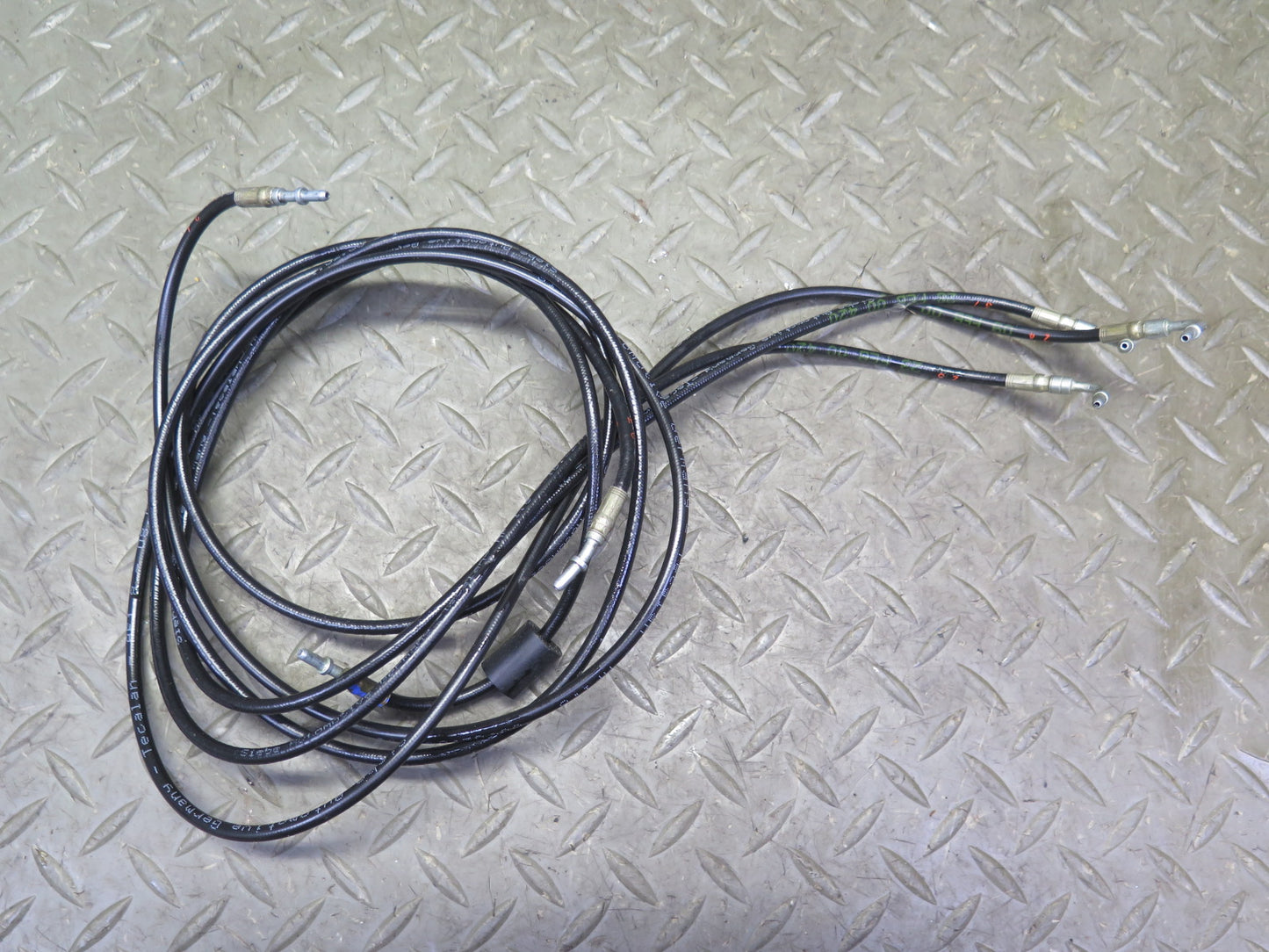 96-02 Mercedes R129 SL Convertible TOP Roof Hydraulic Line Cable Set OEM