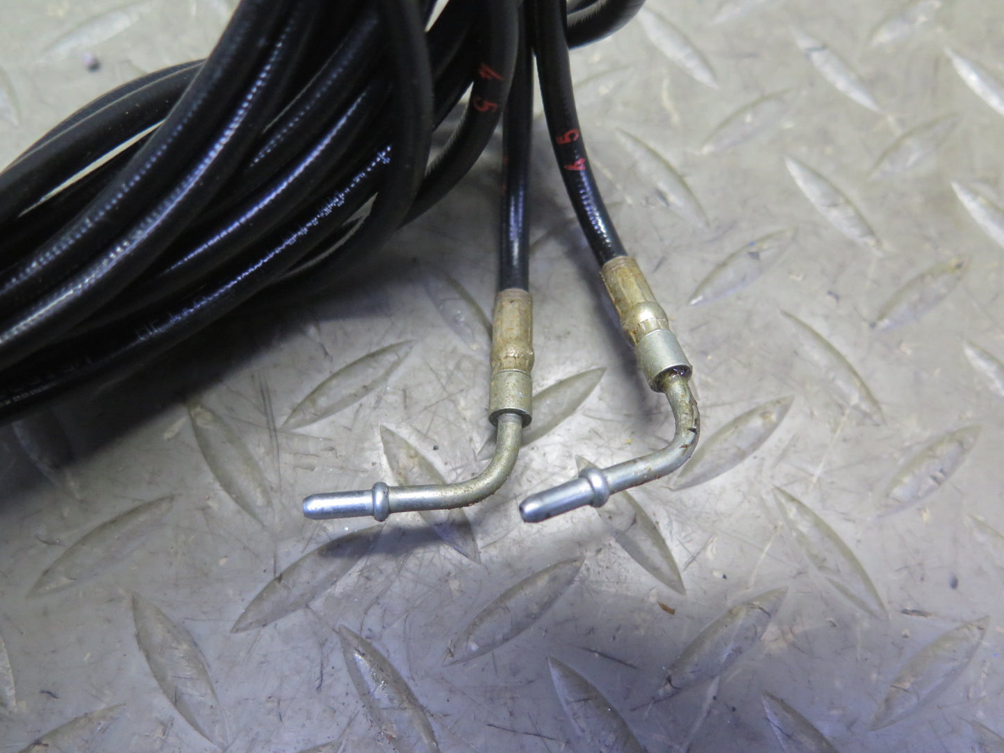 96-02 Mercedes R129 SL Convertible TOP Roof Hydraulic Line Cable Set OEM