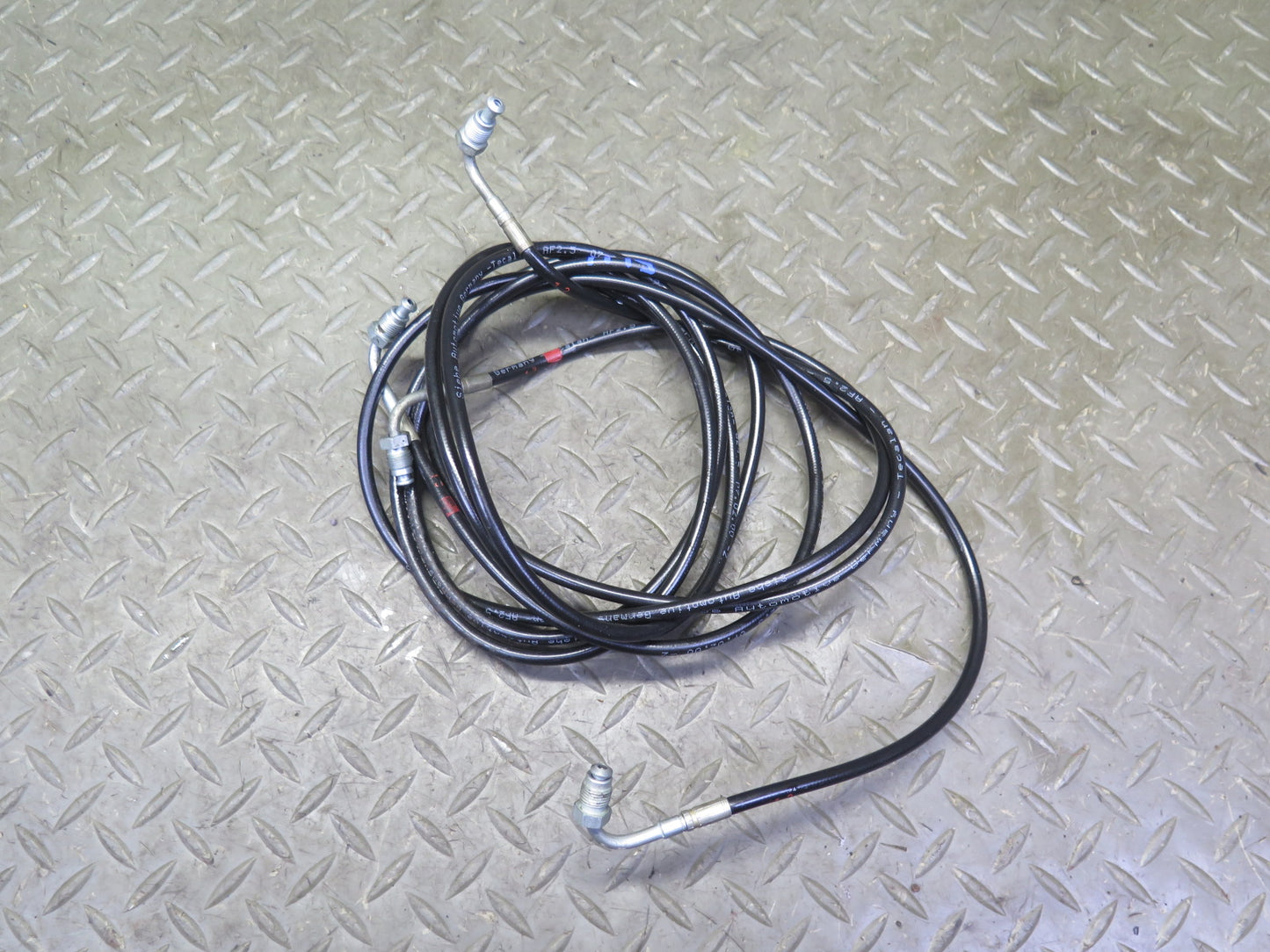 96-02 Mercedes R129 SL Convertible TOP Roof Hydraulic Line Cable Set OEM