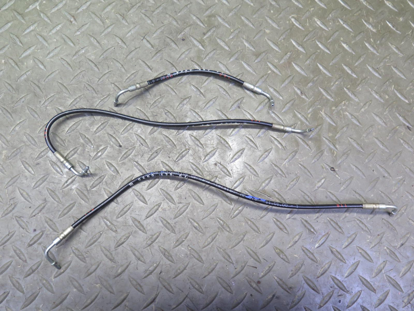 96-02 Mercedes R129 SL Convertible TOP Roof Hydraulic Line Cable Set OEM