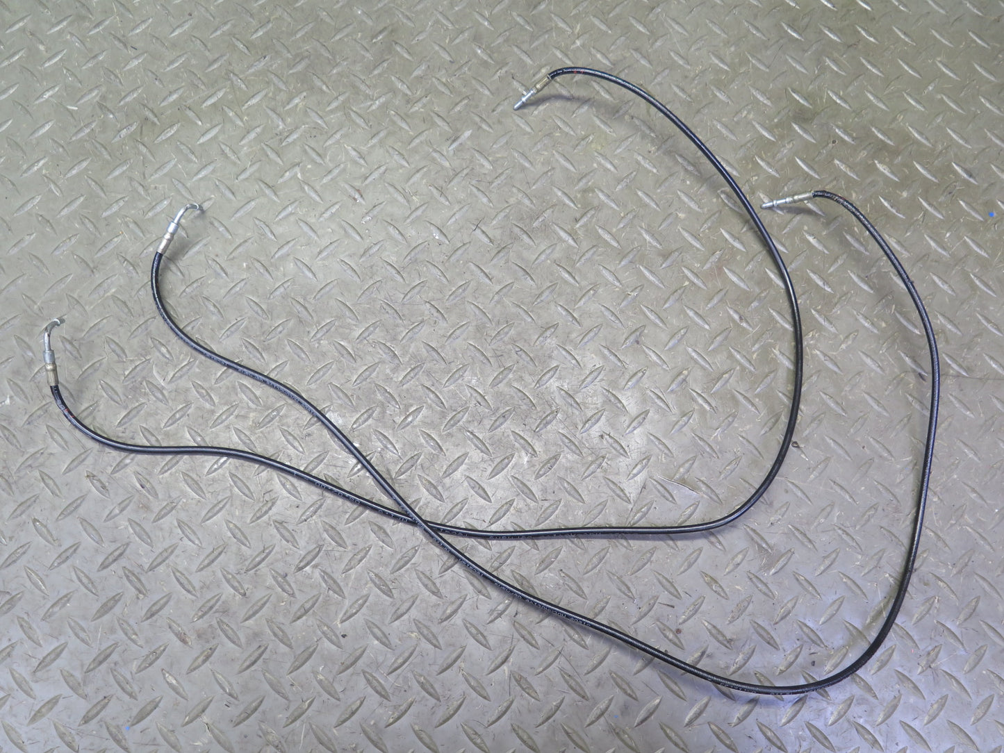 96-02 Mercedes R129 SL Convertible TOP Roof Hydraulic Line Cable Set OEM