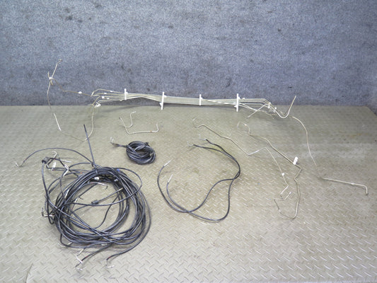 96-02 Mercedes R129 SL Convertible TOP Roof Hydraulic Line Cable Set OEM