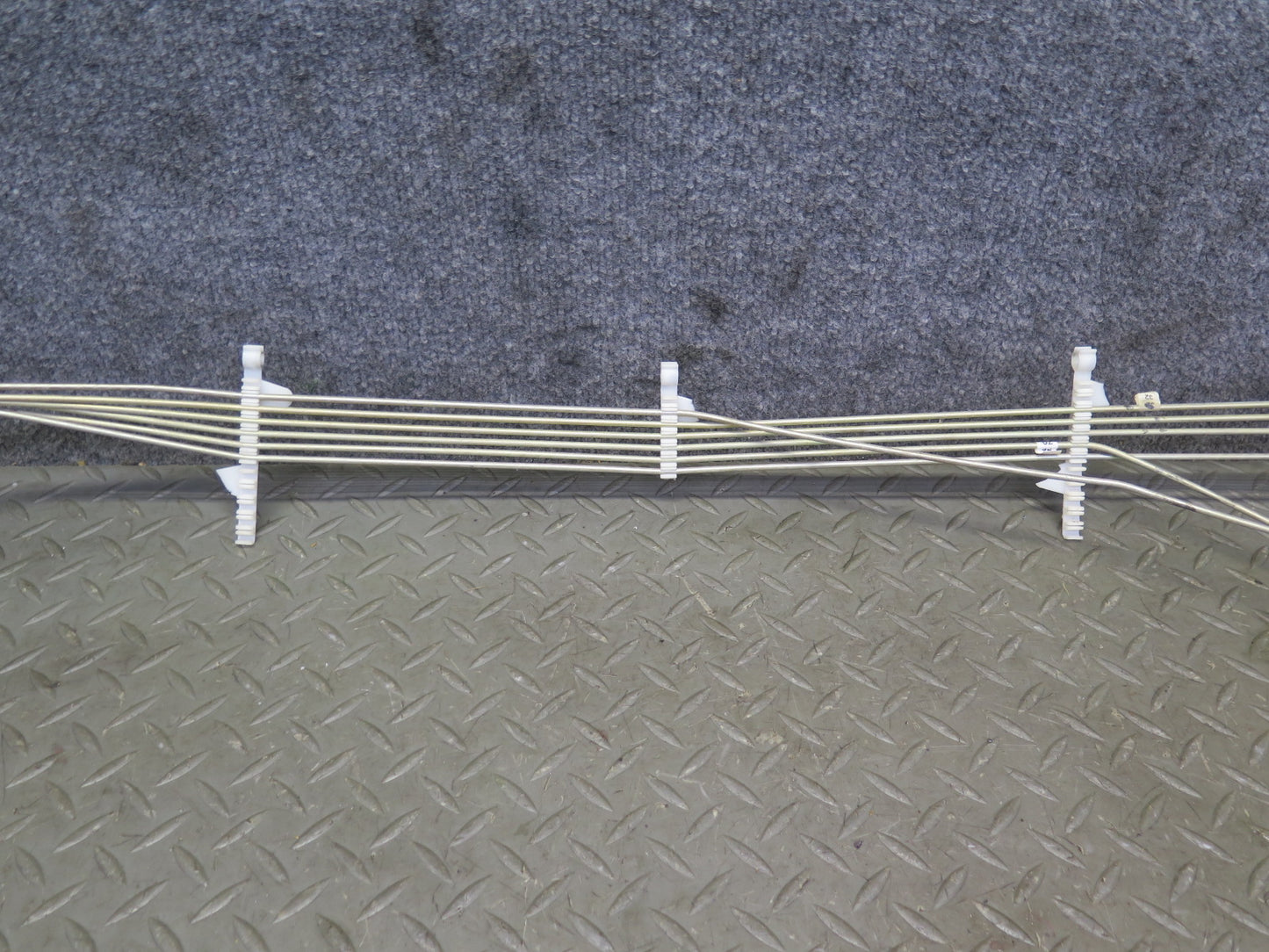 96-02 Mercedes R129 SL Convertible TOP Roof Hydraulic Line Cable Set OEM