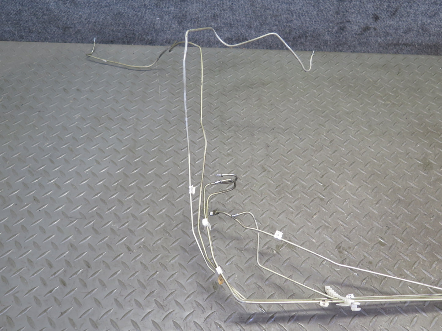 96-02 Mercedes R129 SL Convertible TOP Roof Hydraulic Line Cable Set OEM