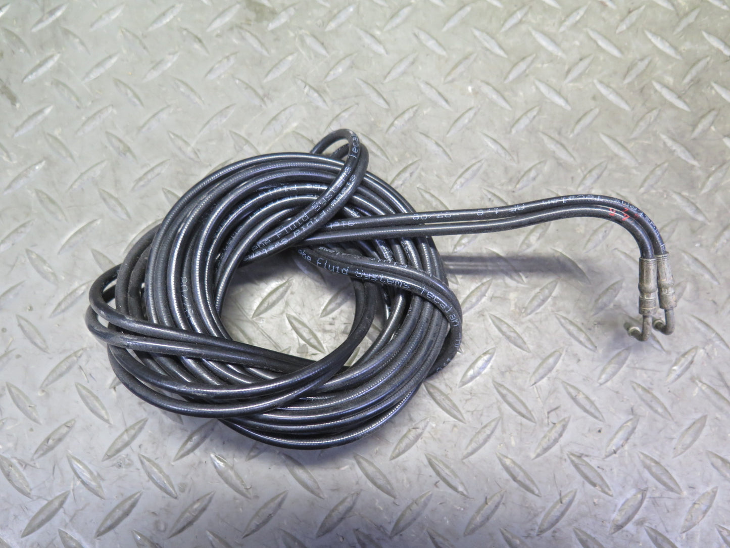 96-02 Mercedes R129 SL Convertible TOP Roof Hydraulic Line Cable Set OEM