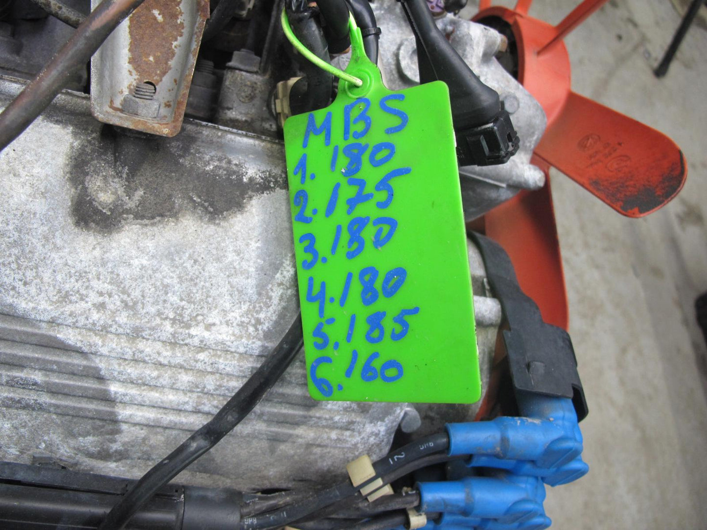 83-84 BMW E24 633CSI 3.2L M30 RWD Complete Engine Motor 115K Miles OEM