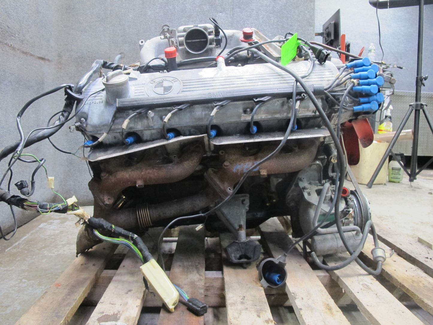 83-84 BMW E24 633CSI 3.2L M30 RWD Complete Engine Motor 115K Miles OEM
