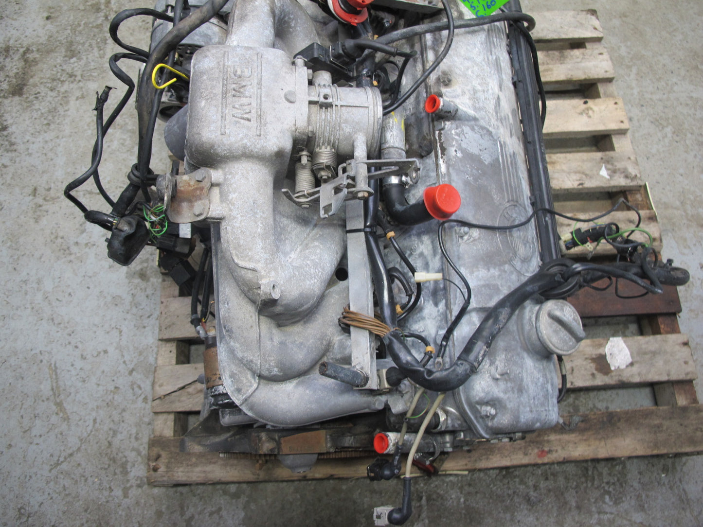 83-84 BMW E24 633CSI 3.2L M30 RWD Complete Engine Motor 115K Miles OEM