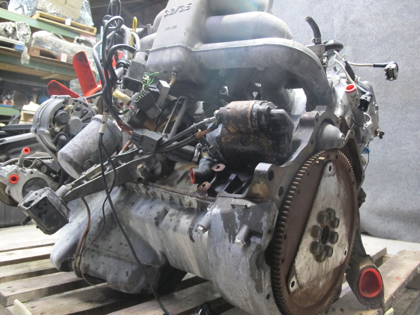 83-84 BMW E24 633CSI 3.2L M30 RWD Complete Engine Motor 115K Miles OEM