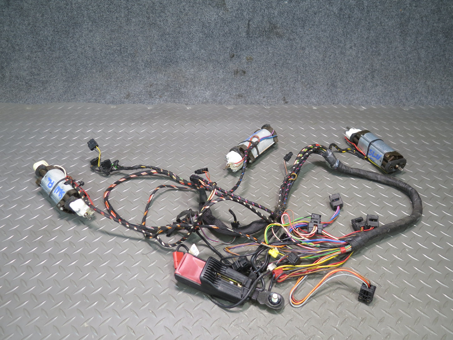 94-02 Mercedes R129 Sl-class Front Left Seat Adjust Motor Wiring Set OEM