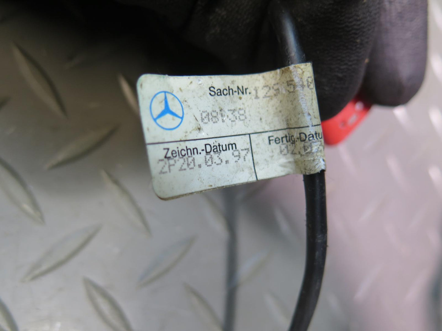 94-02 Mercedes R129 Sl-class Front Left Seat Adjust Motor Wiring Set OEM