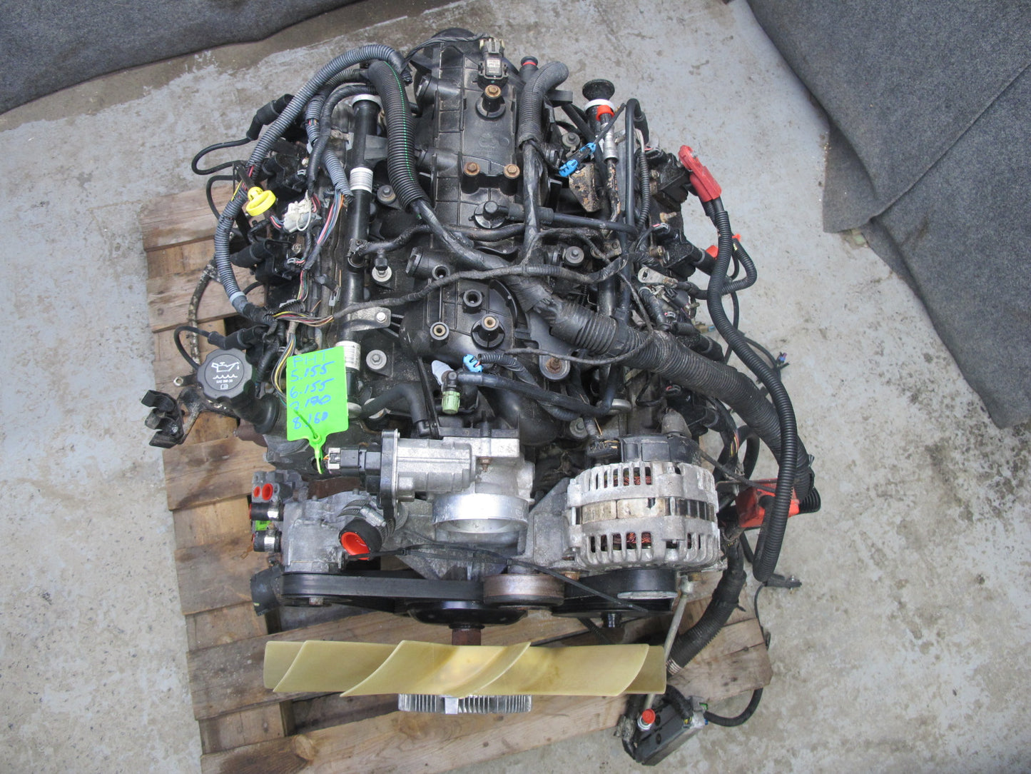 2003-2007 Hummer H2 6.0L V8 LQ4 Complete Engine Motor VIN U 8TH Digit