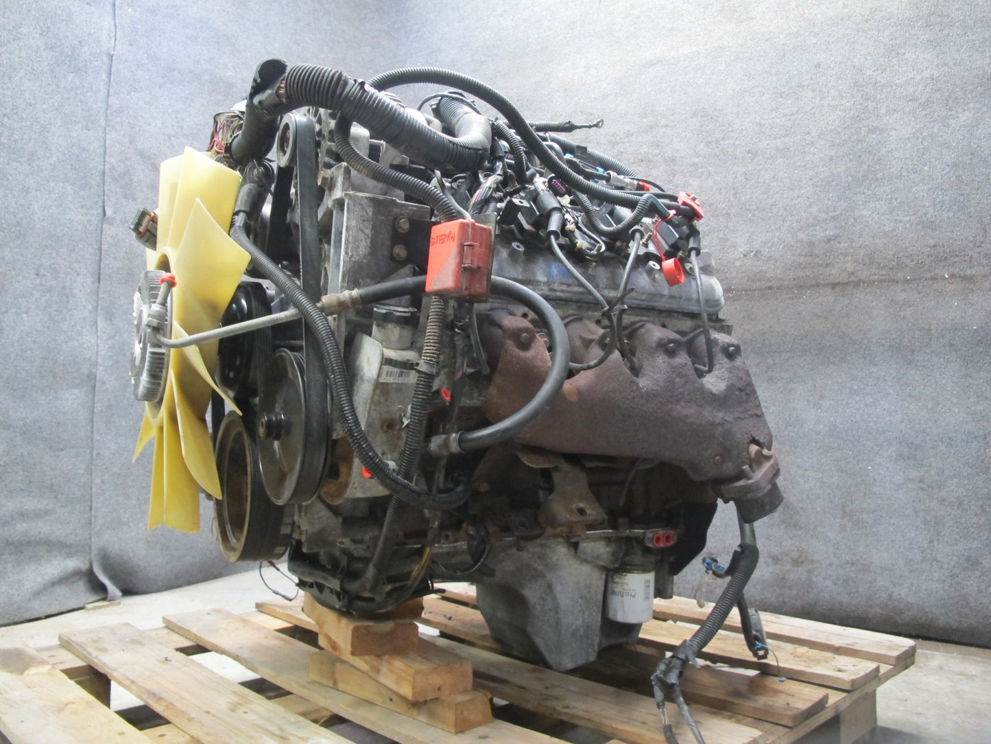2003-2007 Hummer H2 6.0L V8 LQ4 Complete Engine Motor VIN U 8TH Digit